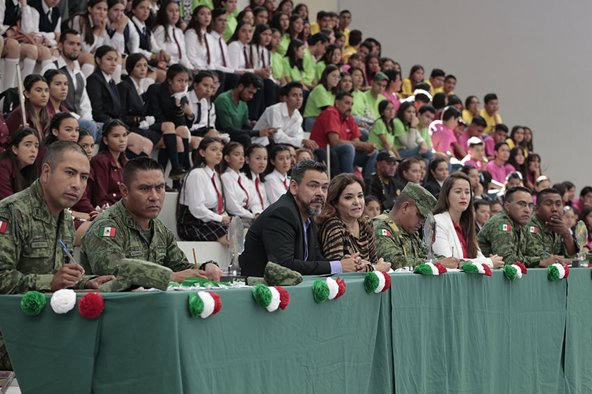 Autoridades del evento