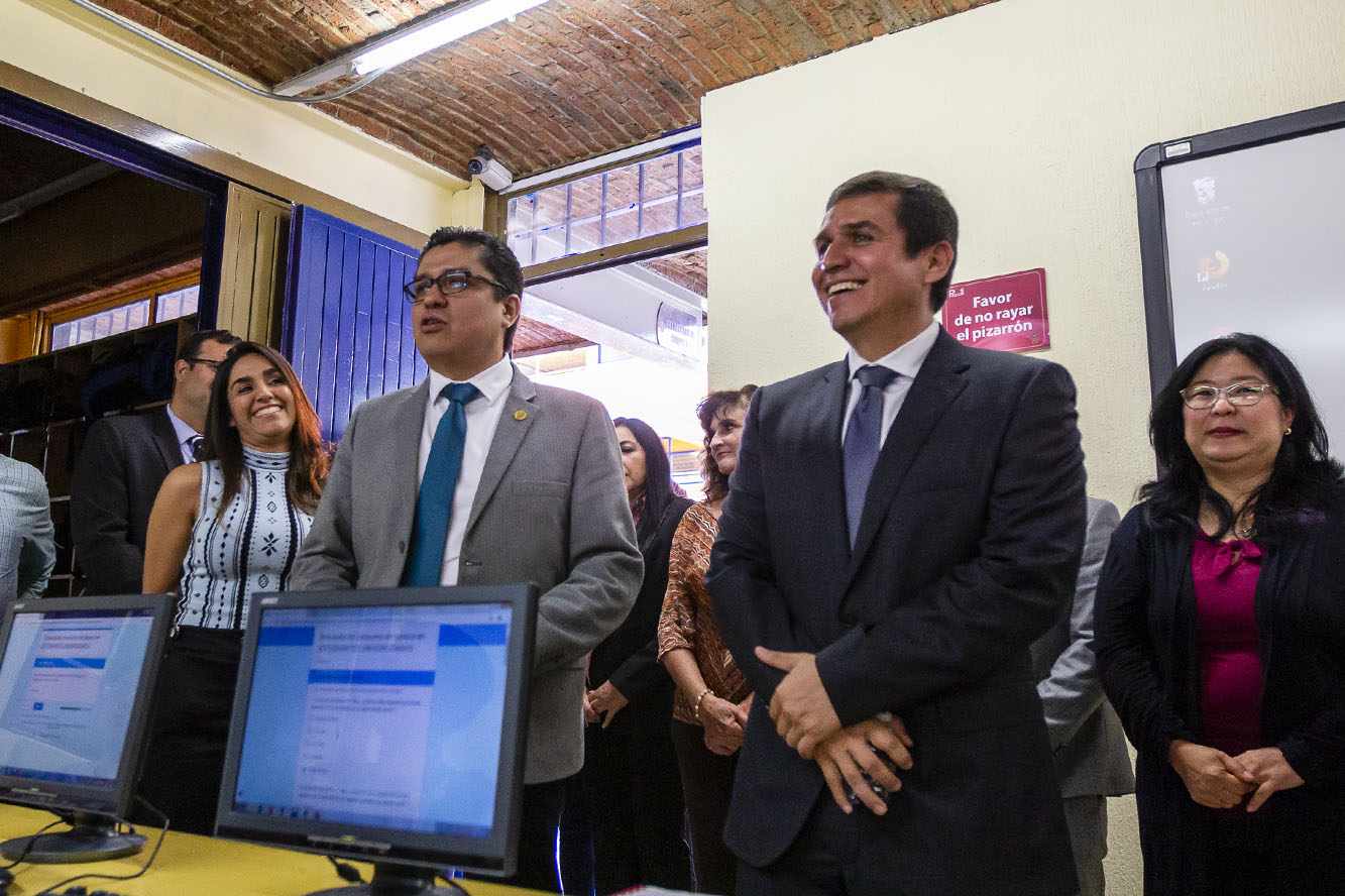 Autoridades del evento