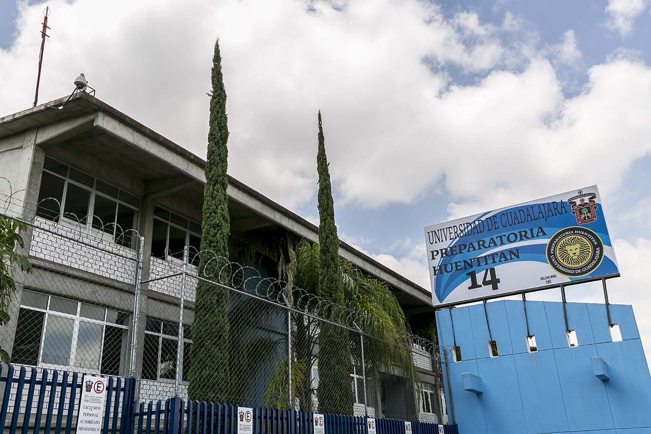 Fachada del plantel
