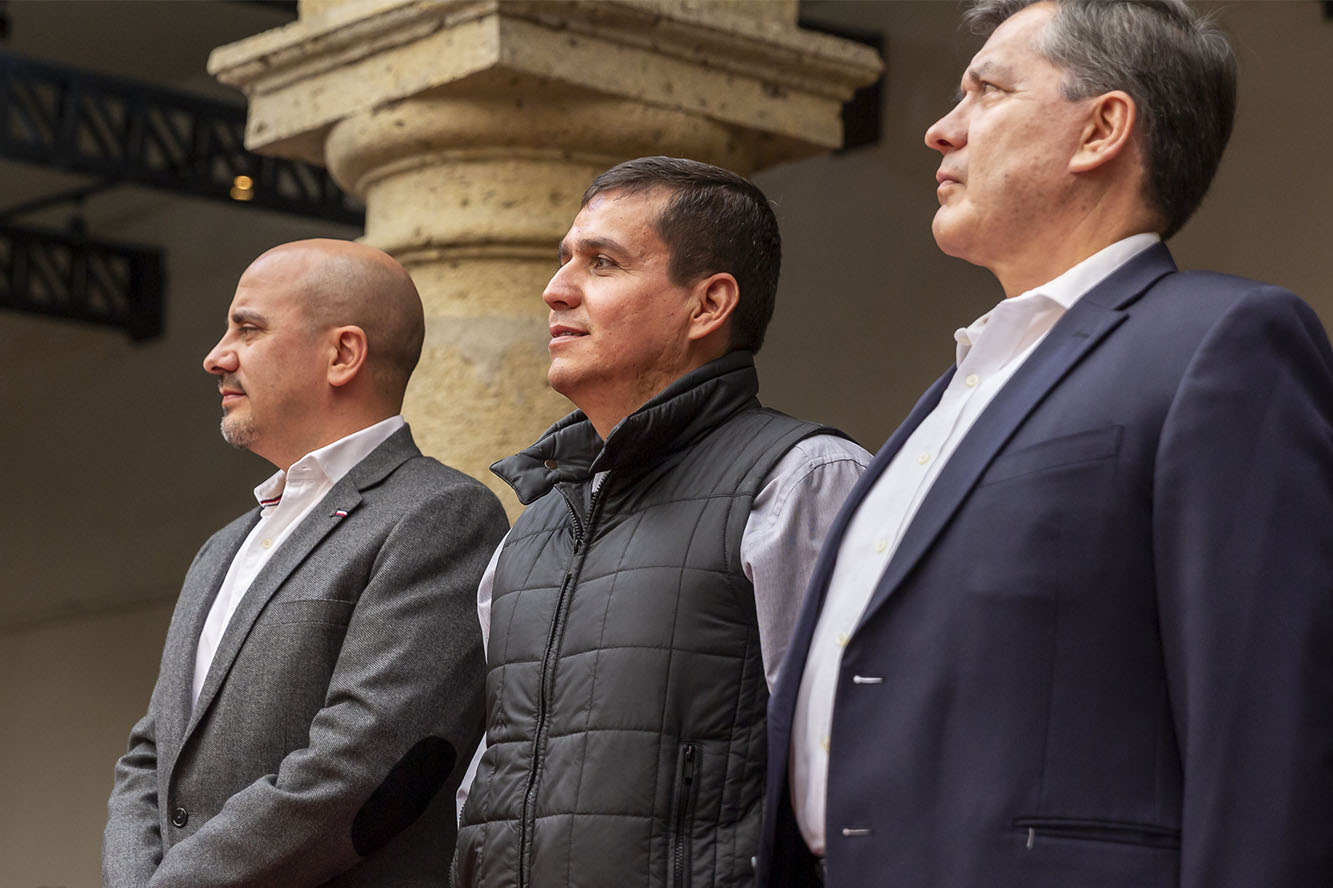 Autoridades del evento
