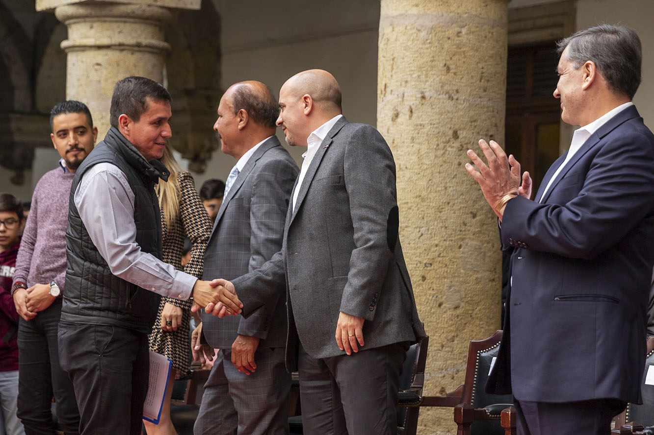 Autoridades del evento