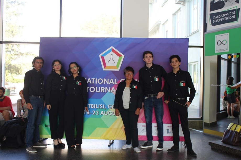 Delegación Mexicana que participo en International Chemistry Tournament