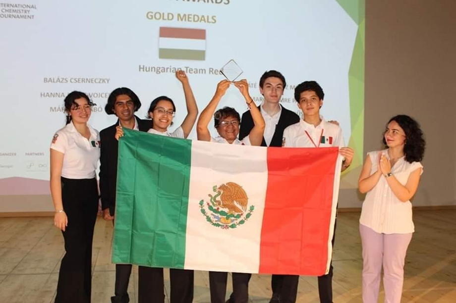 Delegación Mexicana que participo en International Chemistry Tournament