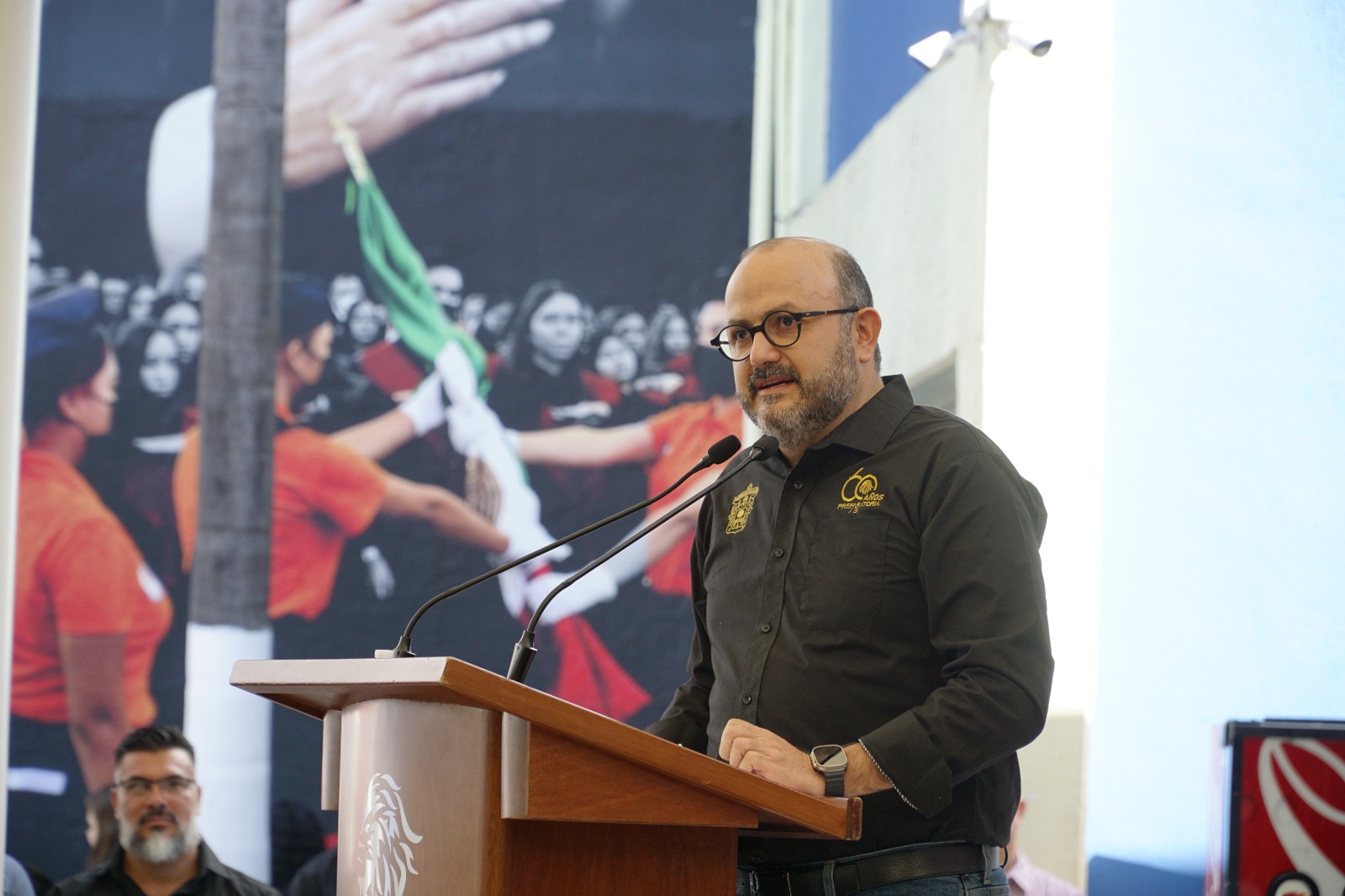 doctor Ricardo Villanueva Lomelí rector general de la Universidad de Guadalajara en uso de la voz