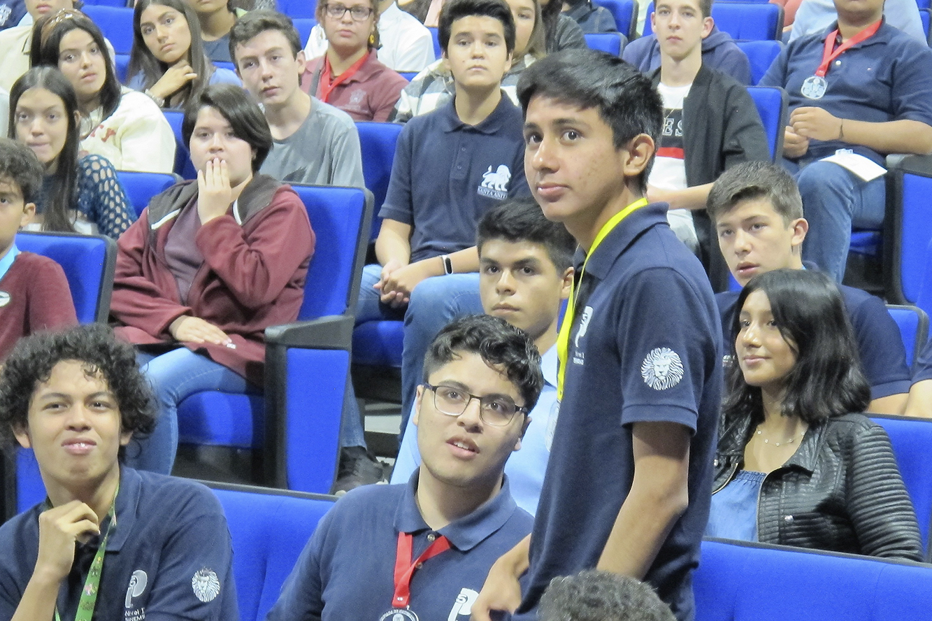 Participante en la olimpiada