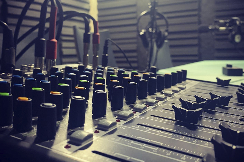 Consola de cabina de radio