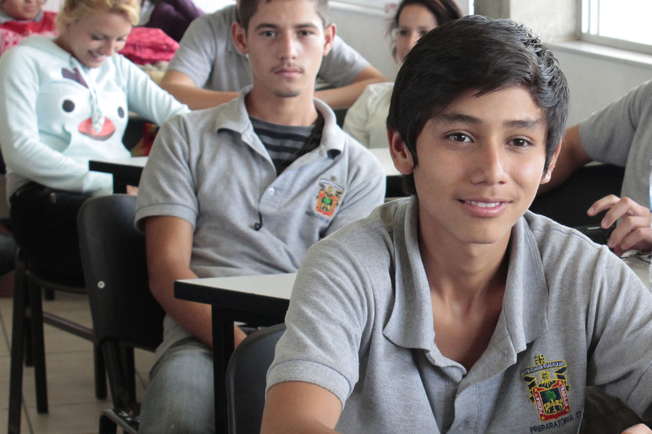 Alumnos en aula