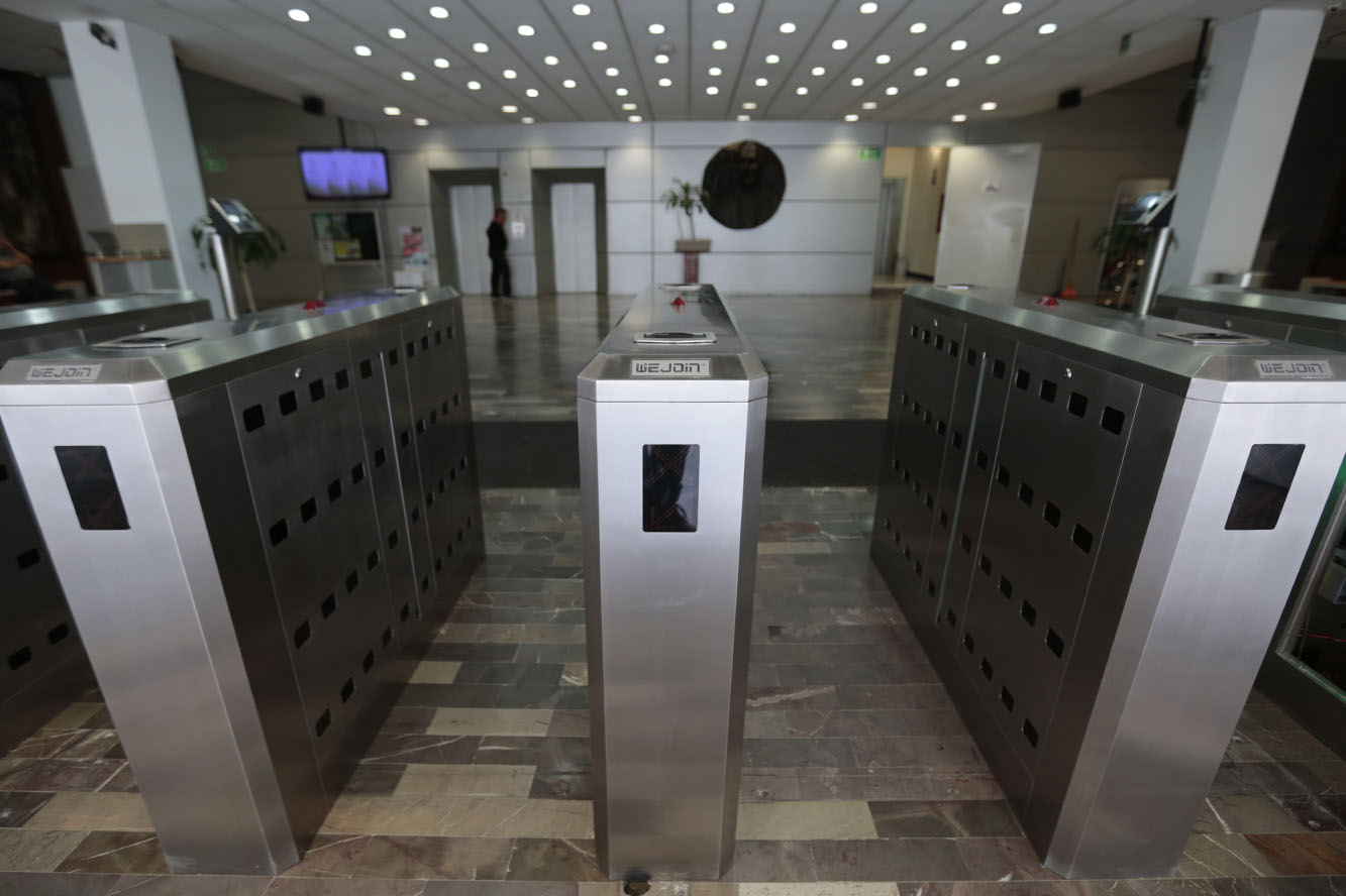 Ingreso del edificio Valentín Gómez Farías