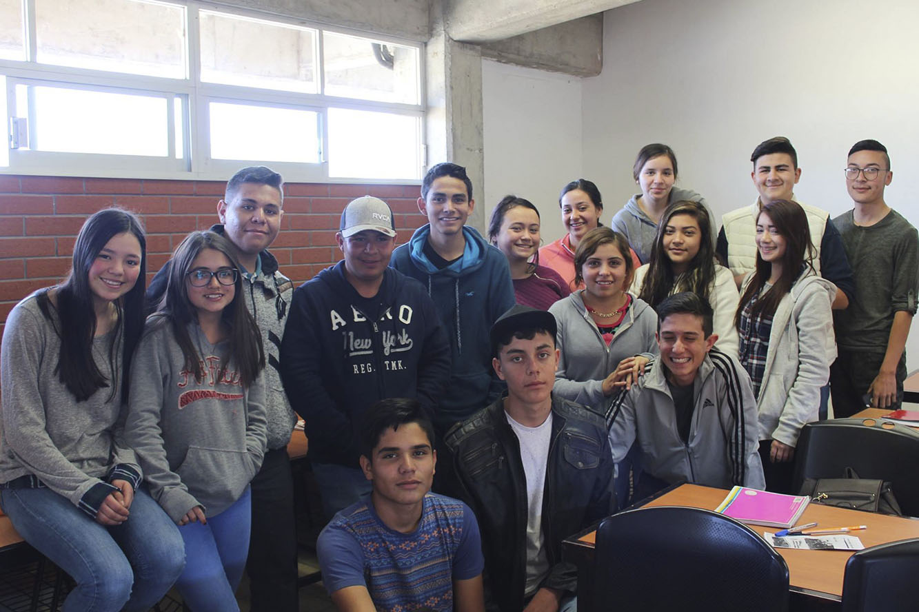 Grupo de alumnos