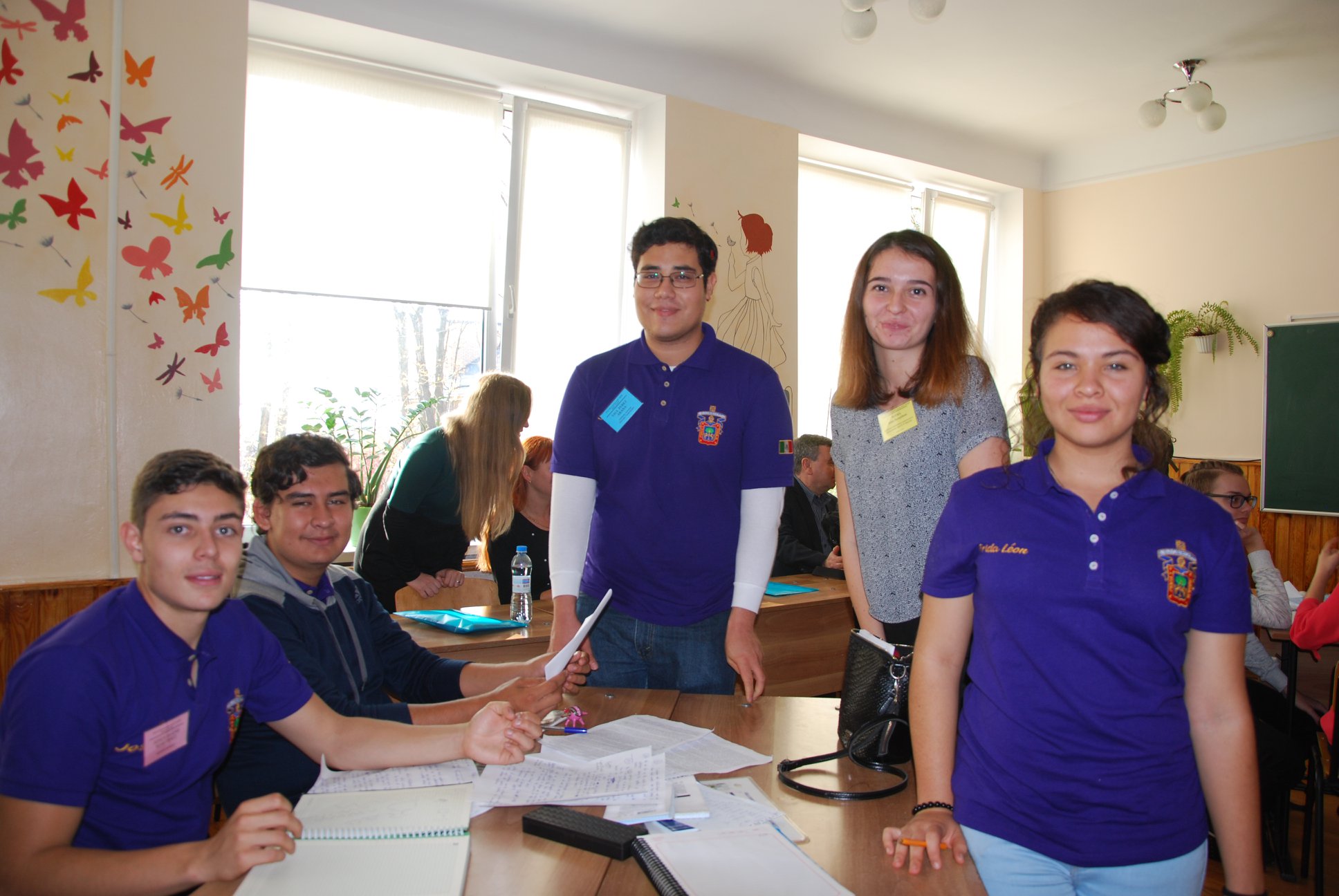 Grupo de alumnos