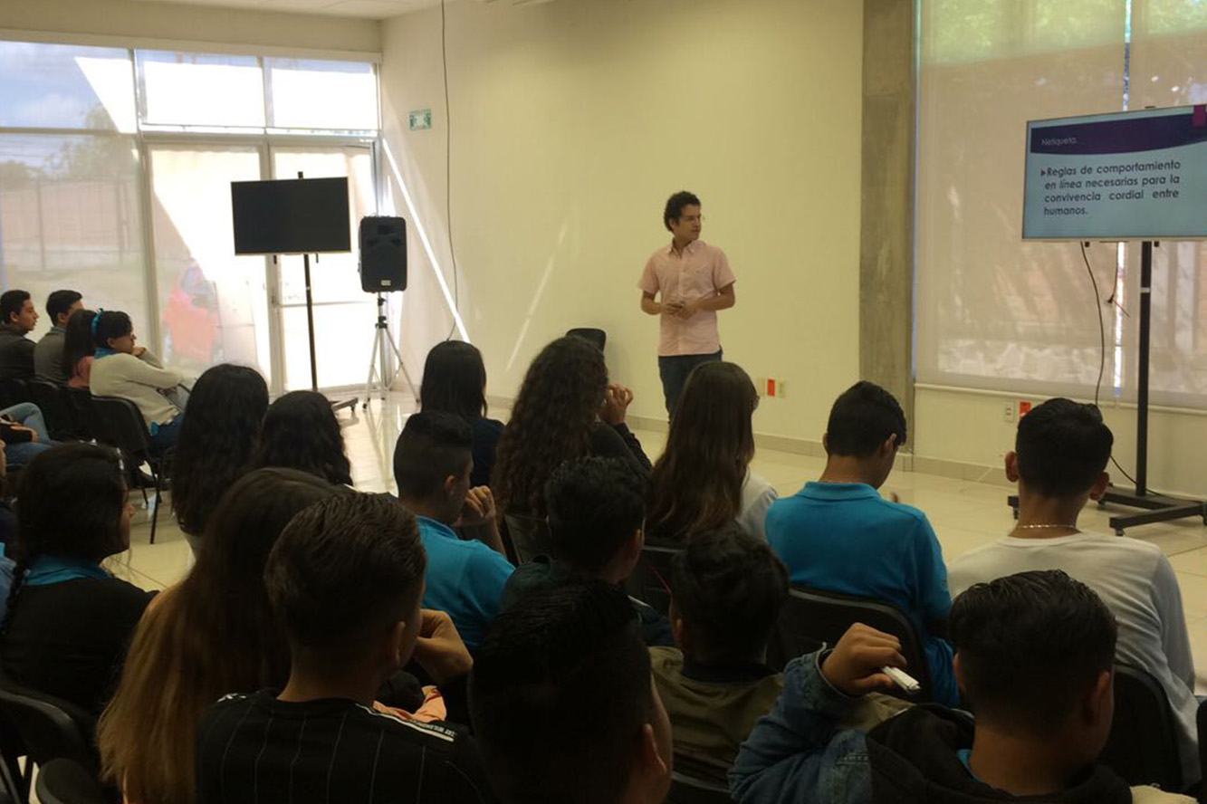 Expositor en auditorio