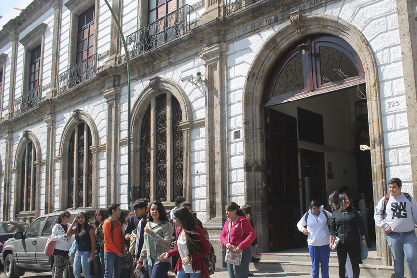 Fachada del plantel