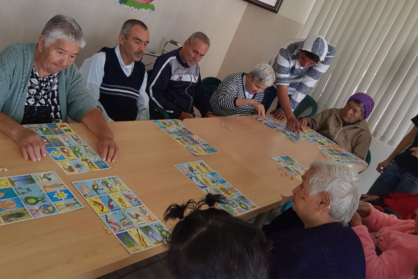 Adultos de la tercera edad