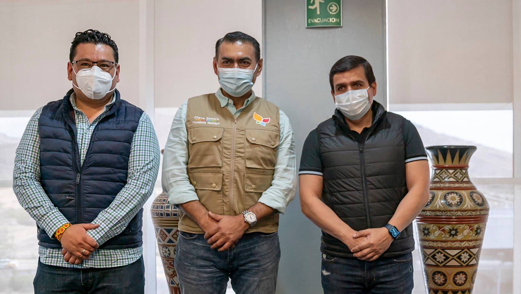 Autoridades del evento