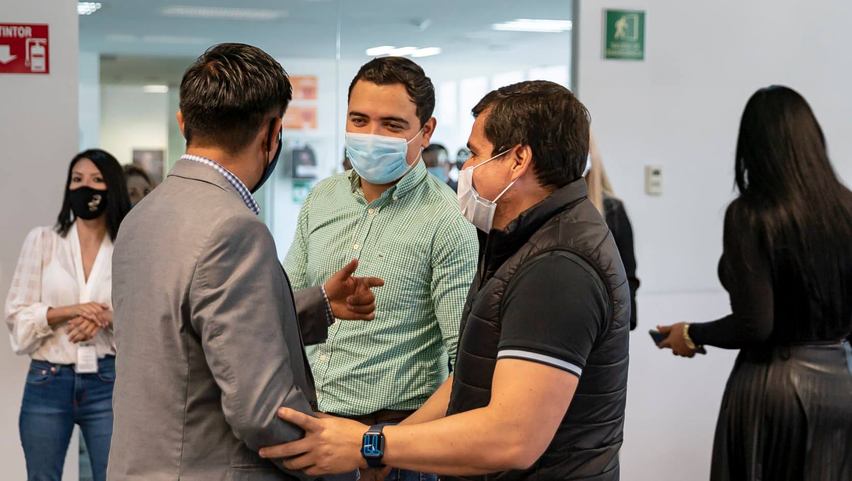 Autoridades del evento