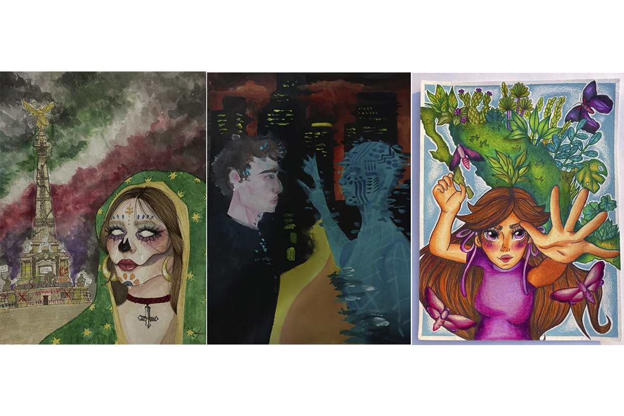 capturas de las pinturas del concurso