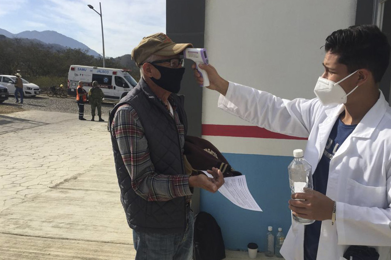 Personal de campaña de vacunación