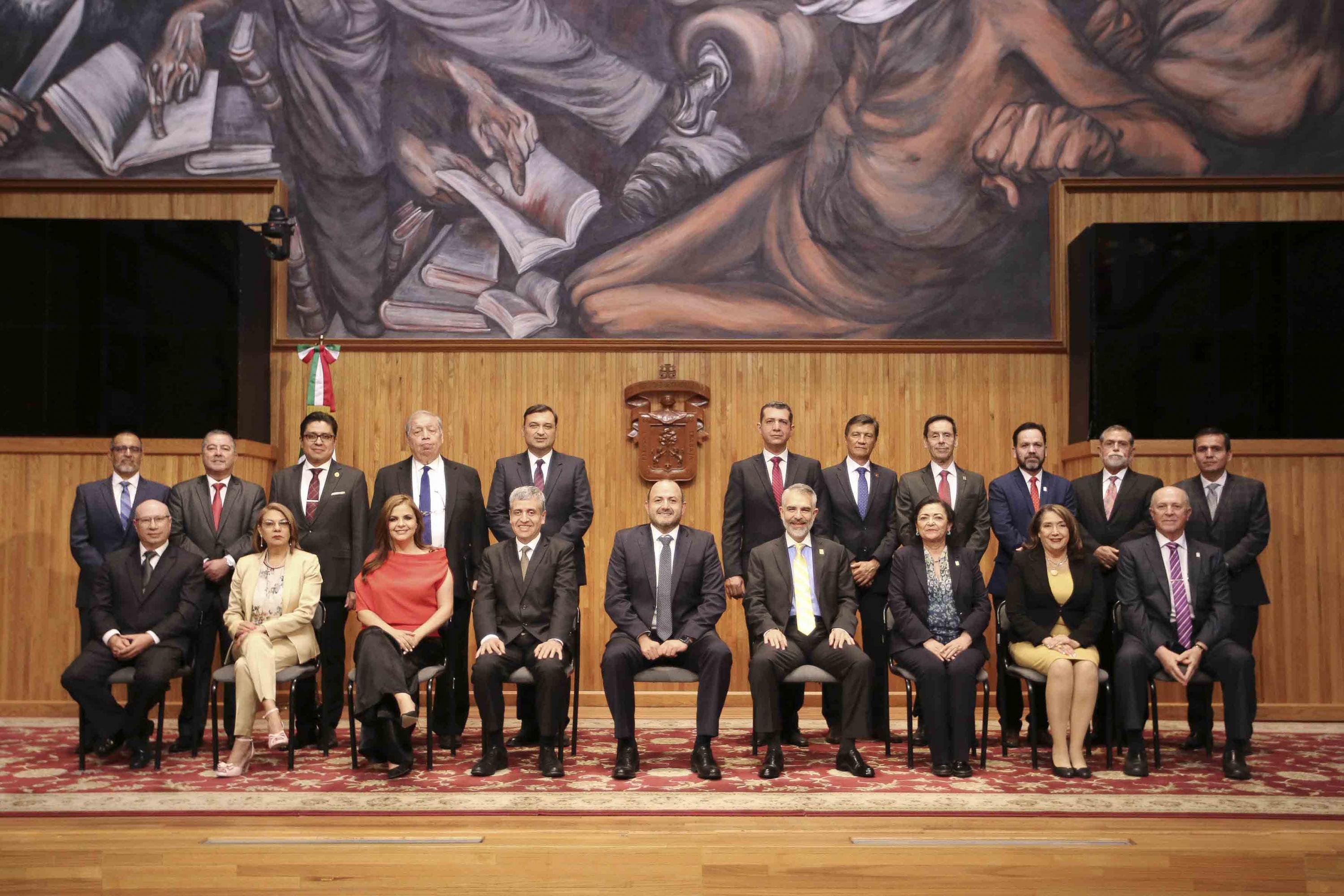 Integrantes del Consejo de Rectores de la U de G