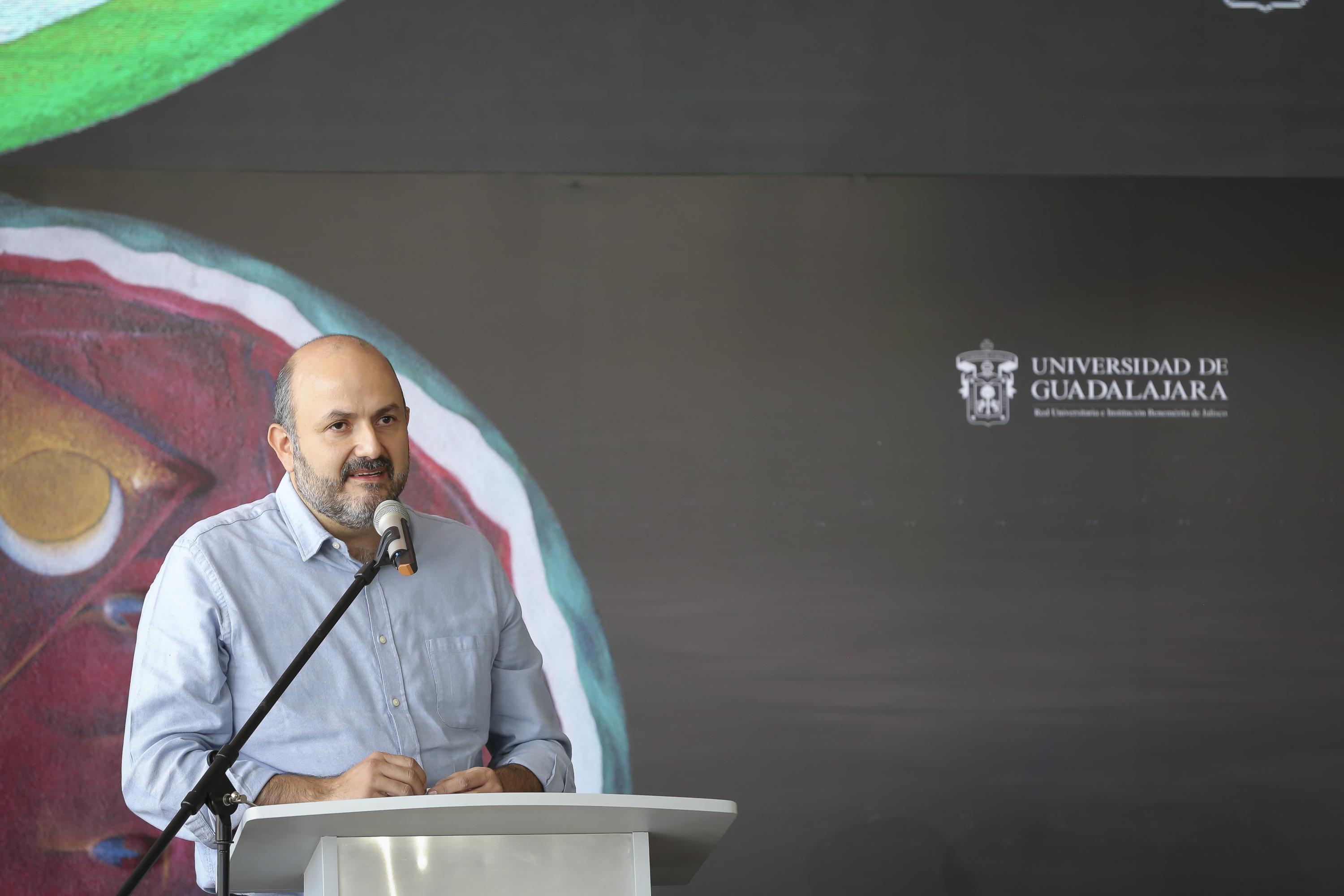 doctor Ricardo Villanueva Lomelí rector general de la Universidad de Guadalajara