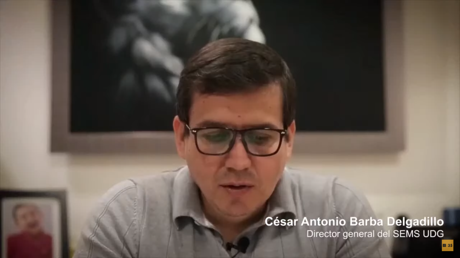Maestro César Barba Delgadillo director general del sems