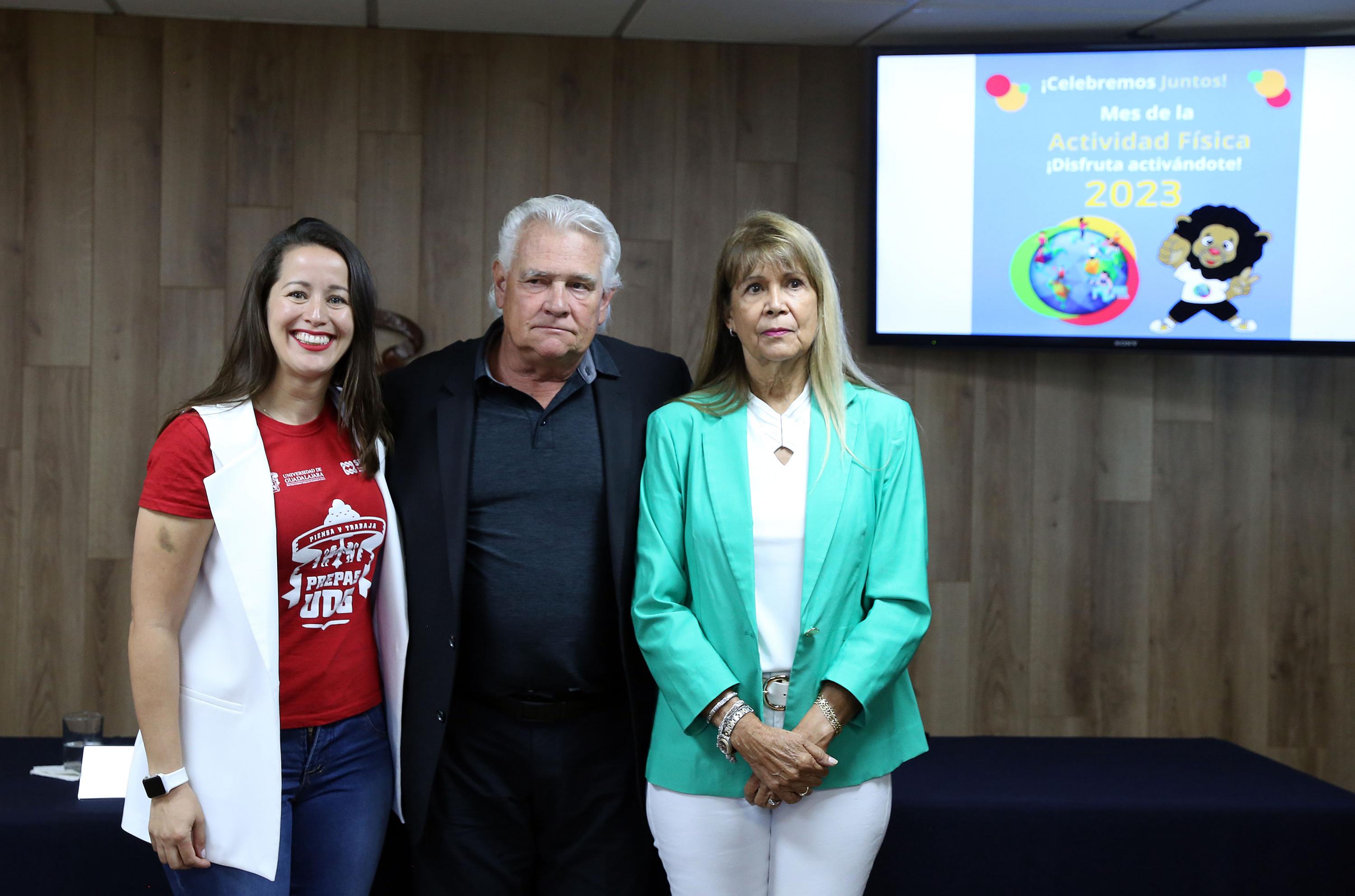Autoridades del evento en rueda de prensa