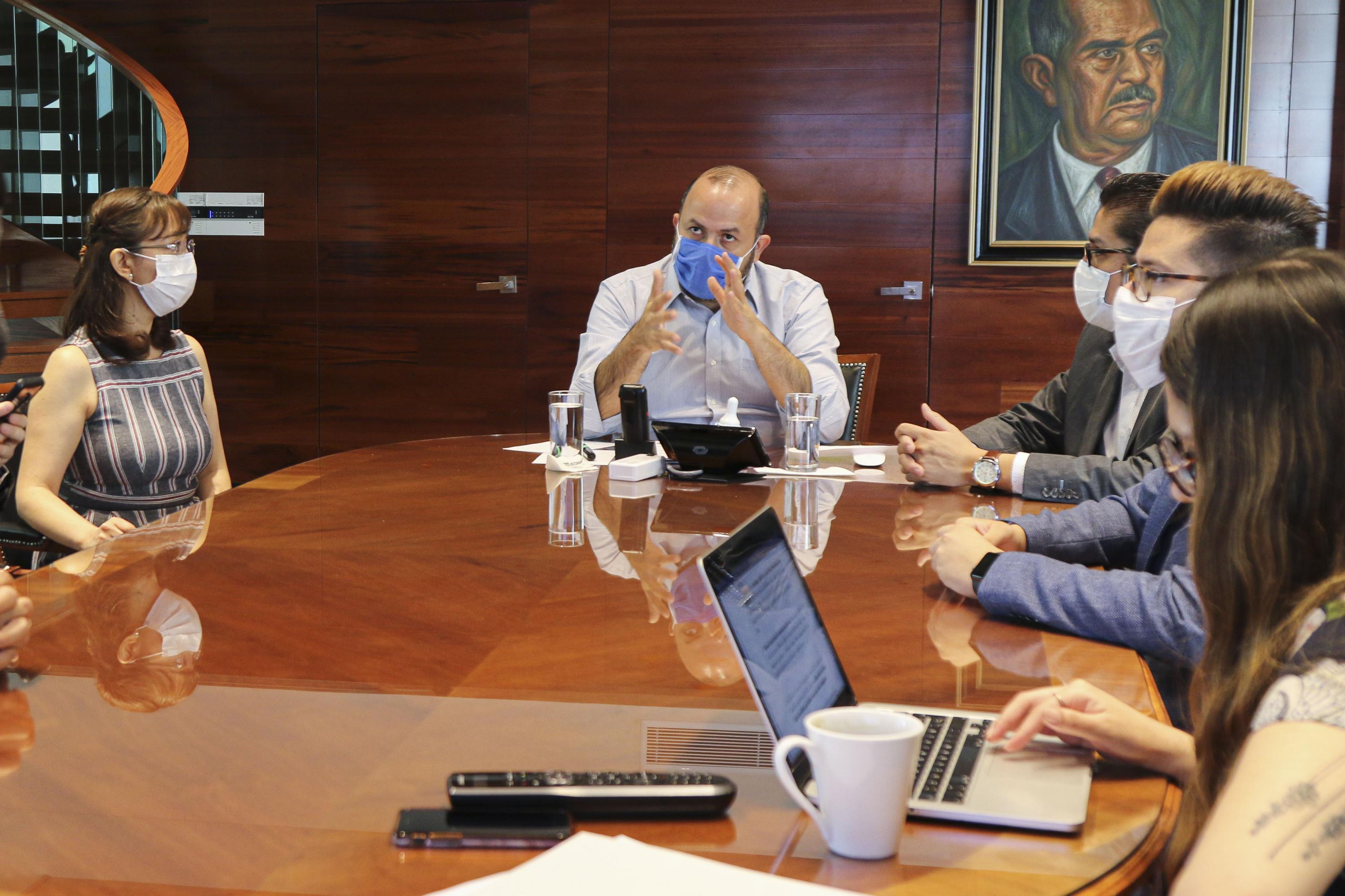 Autoridades del evento