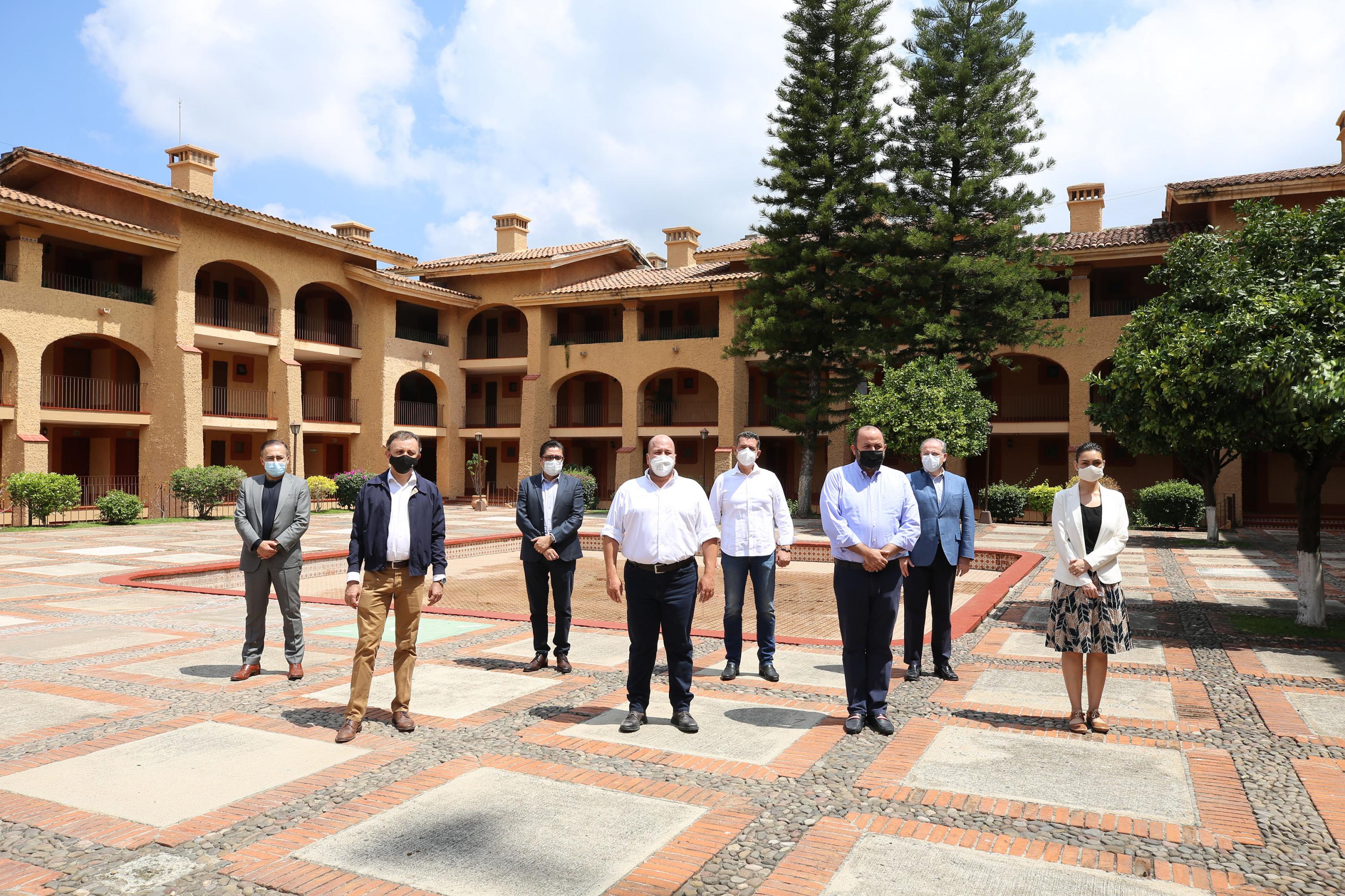 Autoridades del evento