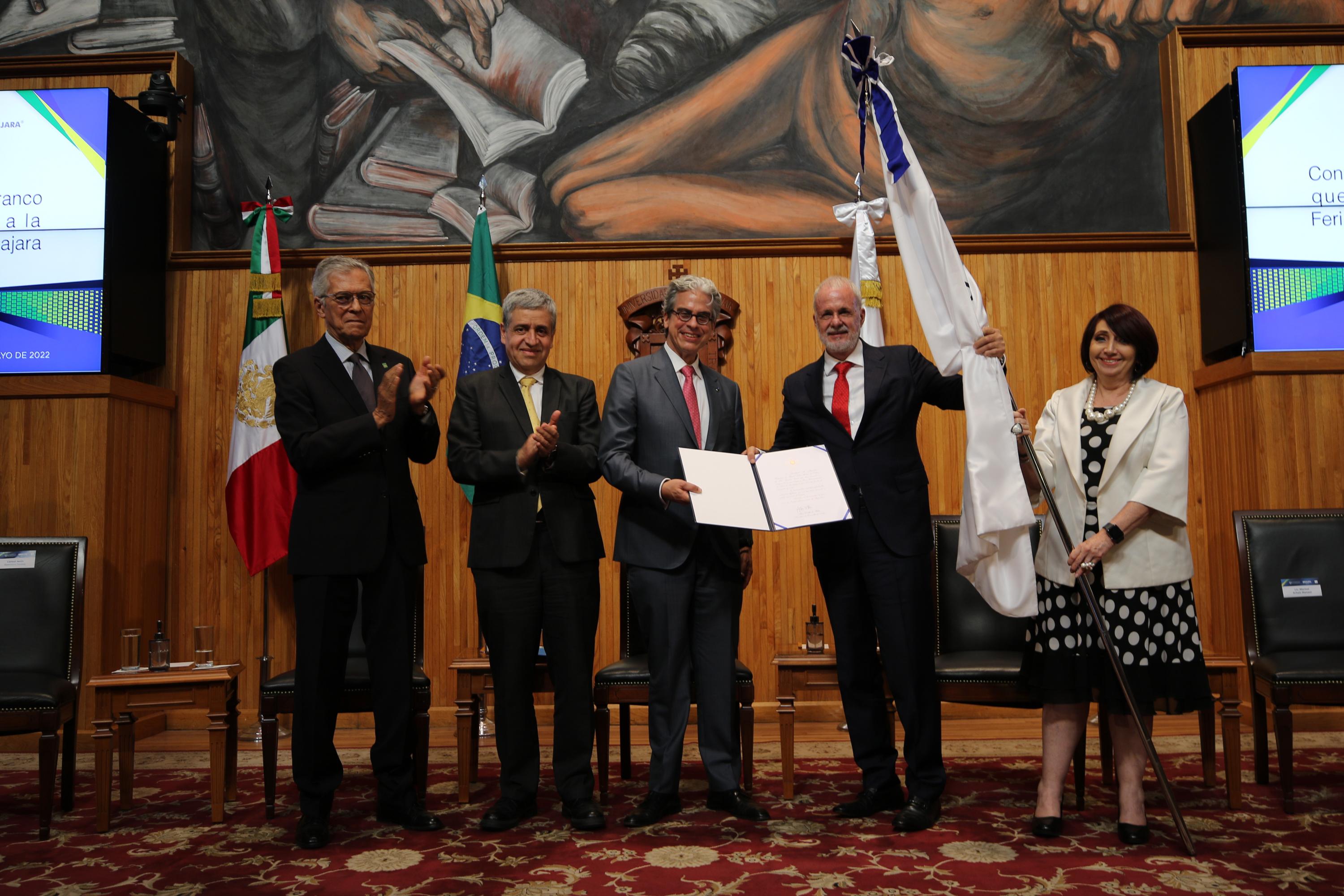 Autoridades del evento