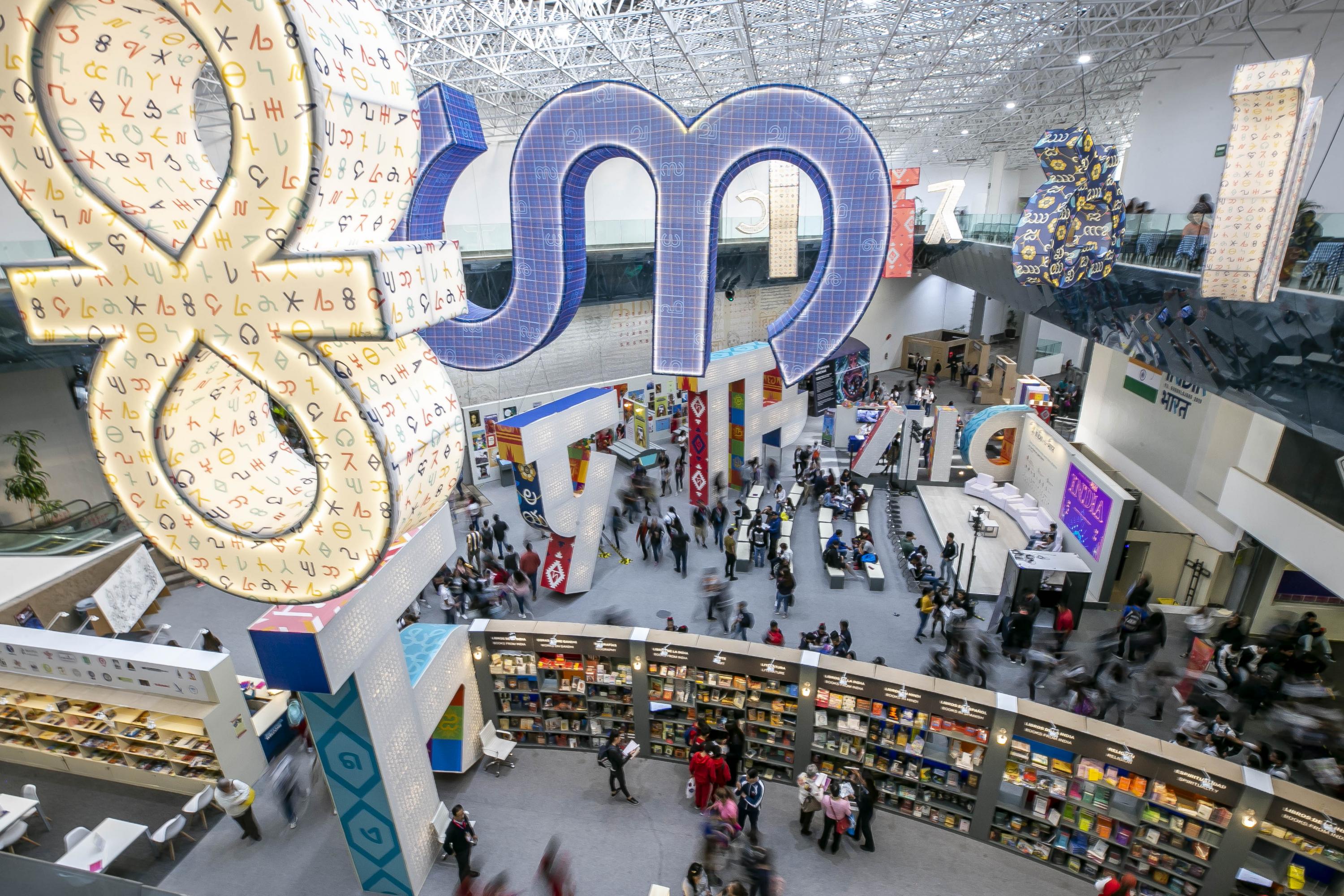 Feria internacional de libro en Guadalajara