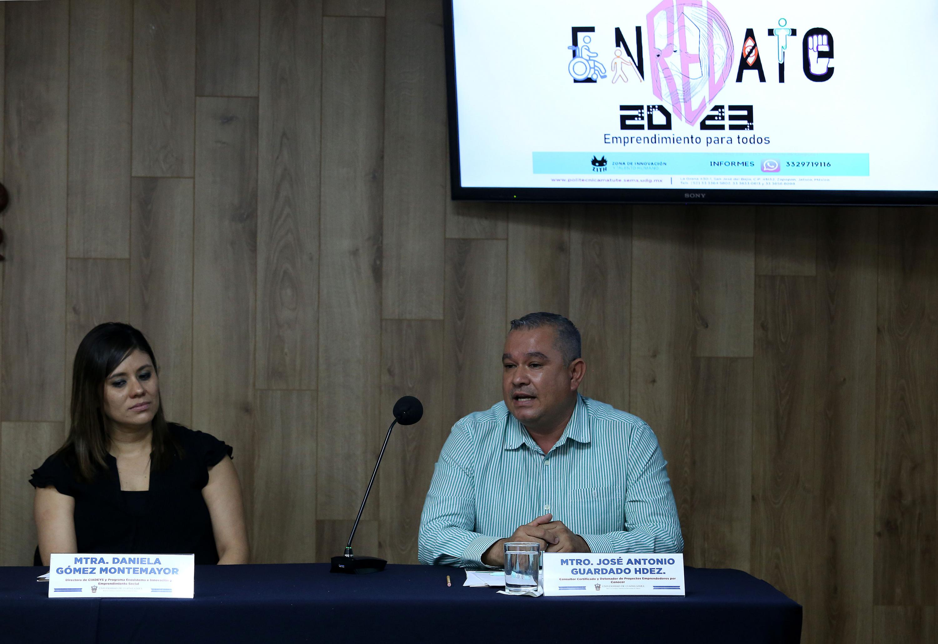 Autoridades del evento en rueda de prensa