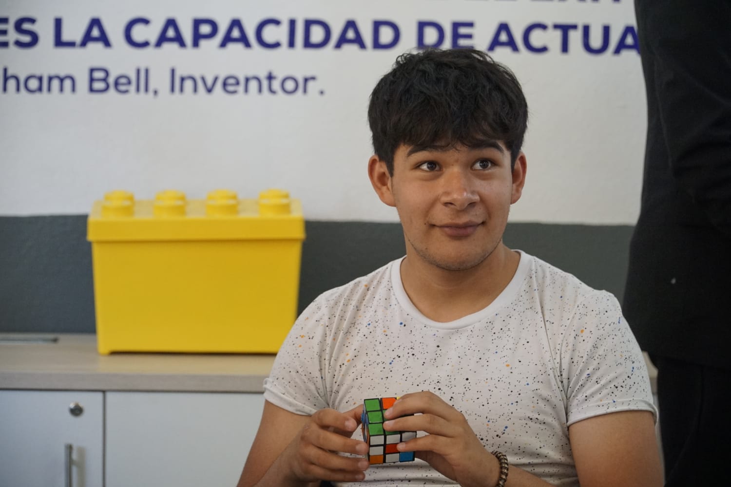 participante realizando la actividad