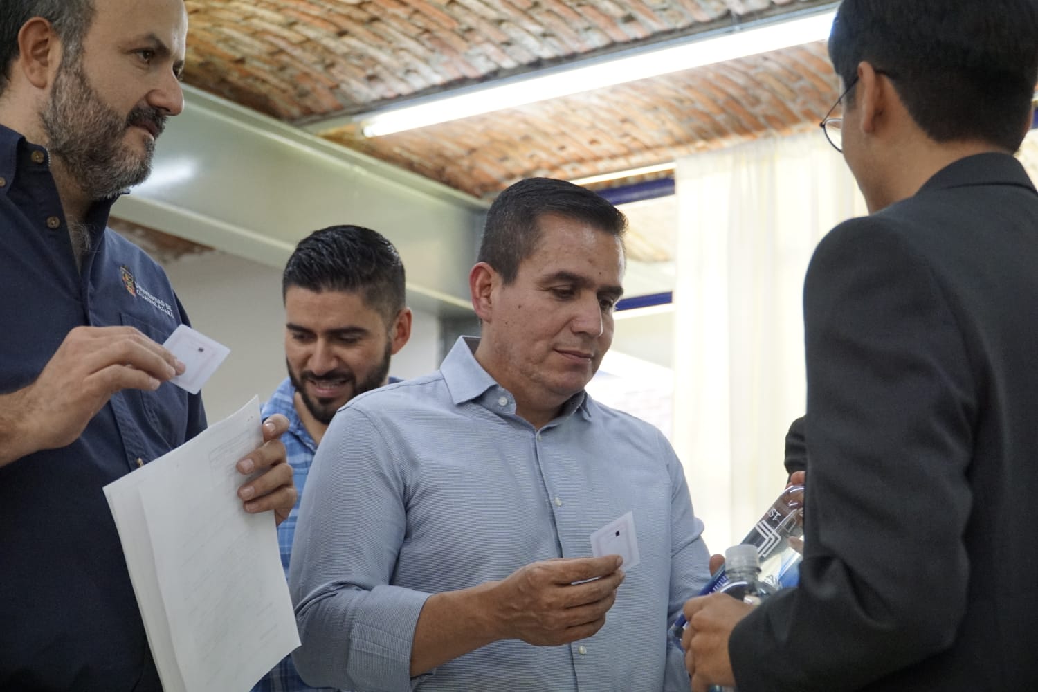 Autoridades del evento