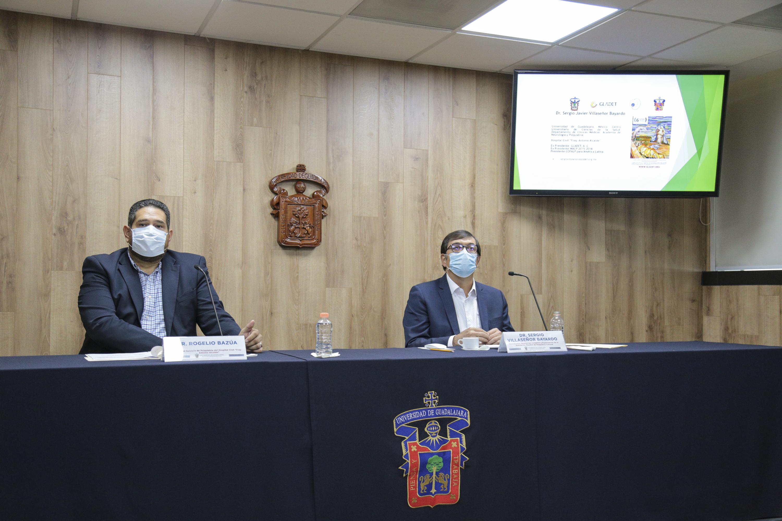 Autoridades del evento en rueda de prensa