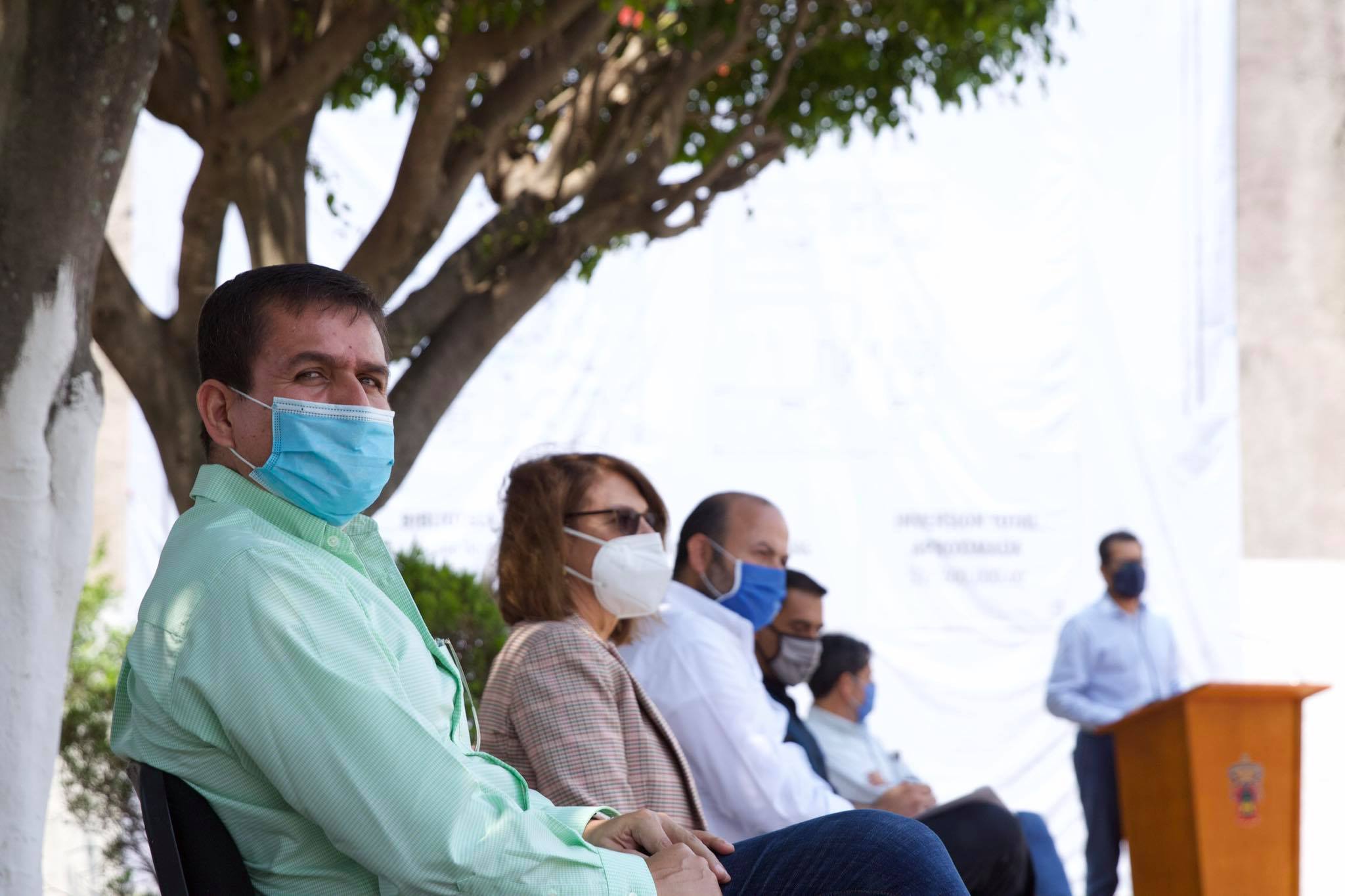 Autoridades del evento