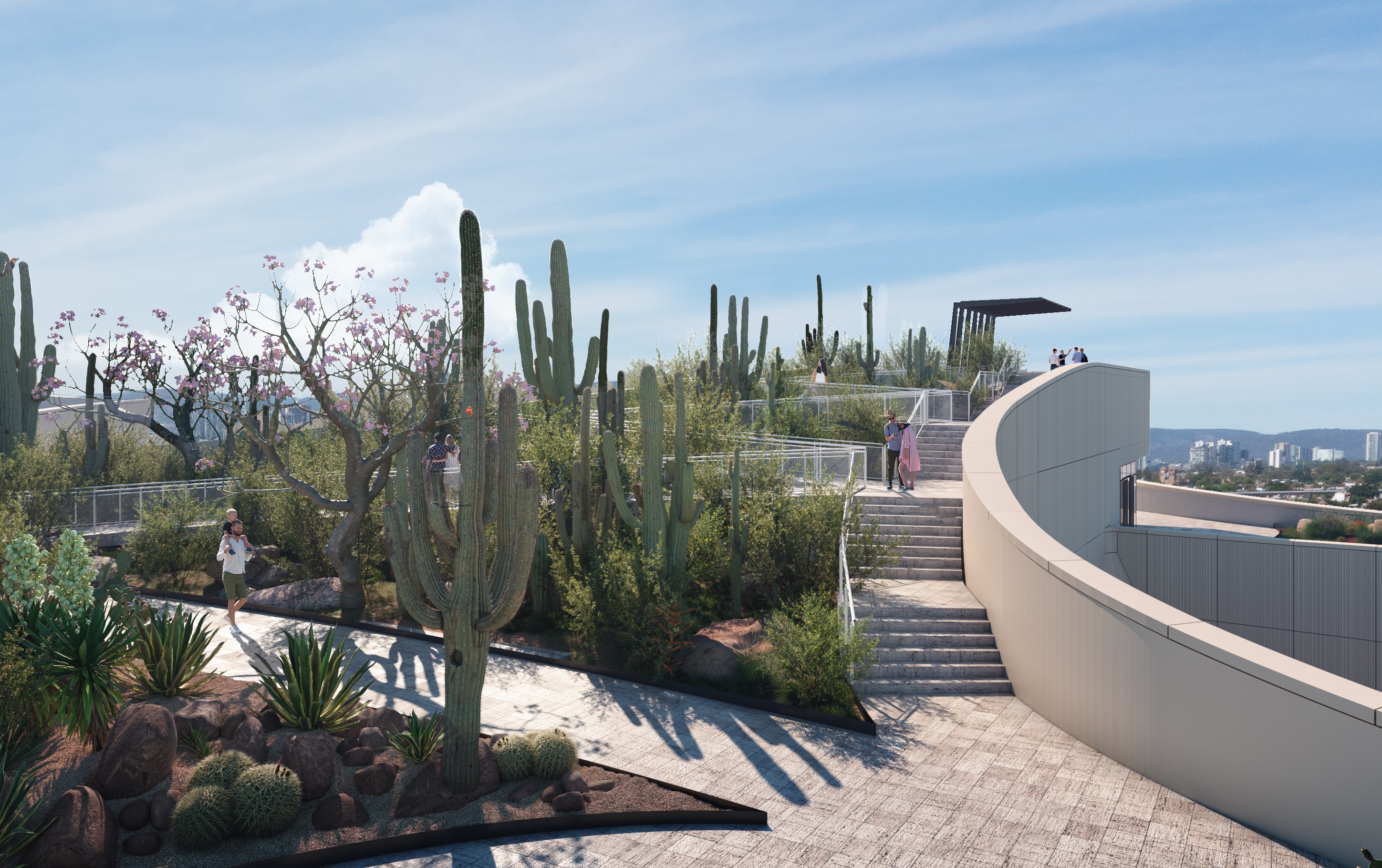Jardín del Museo de Ciencias Ambientales