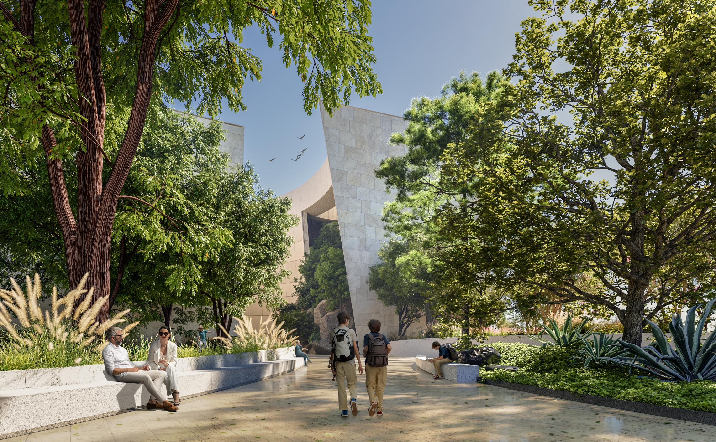 Jardín del Museo de Ciencias Ambientales