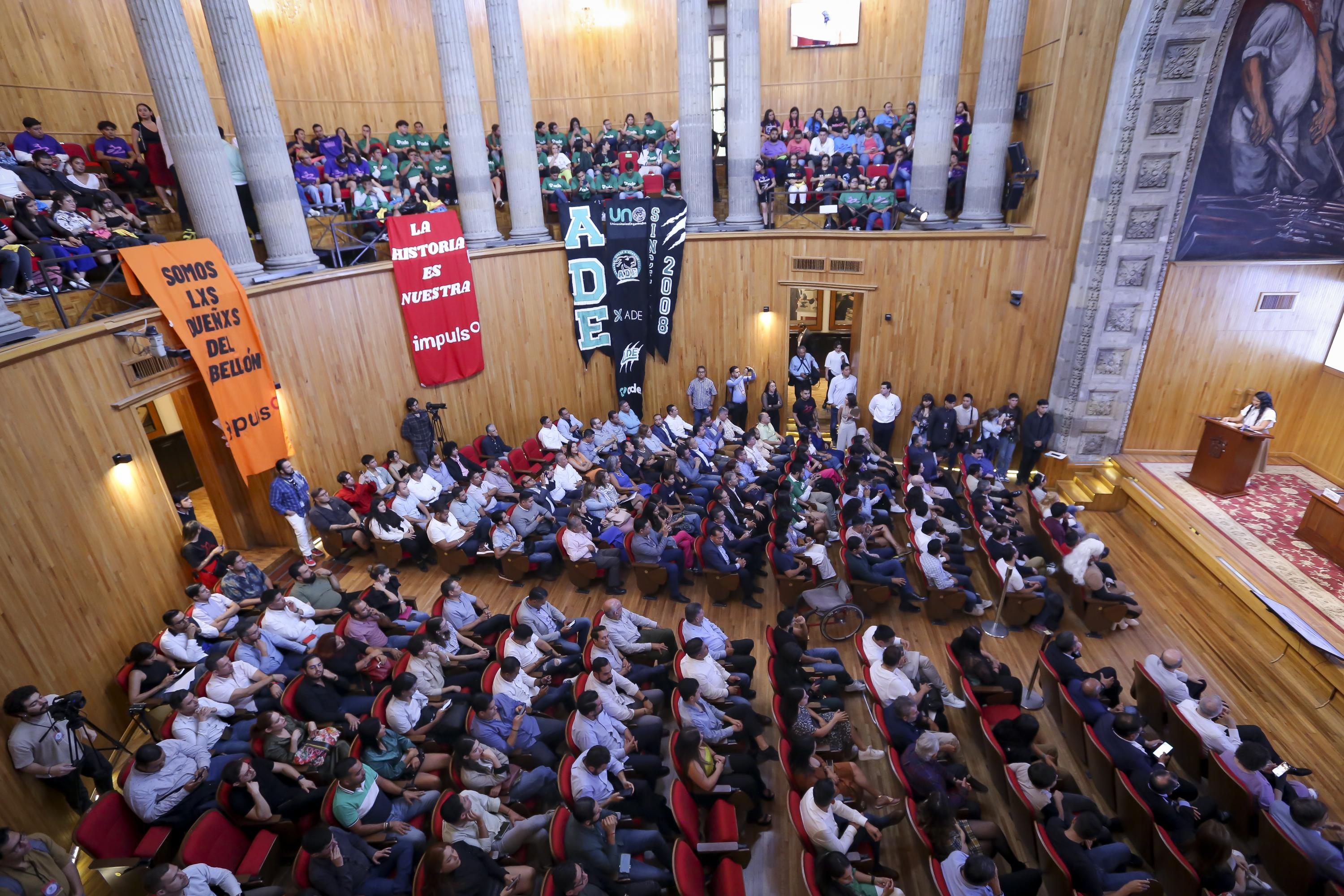 asistentes al evento