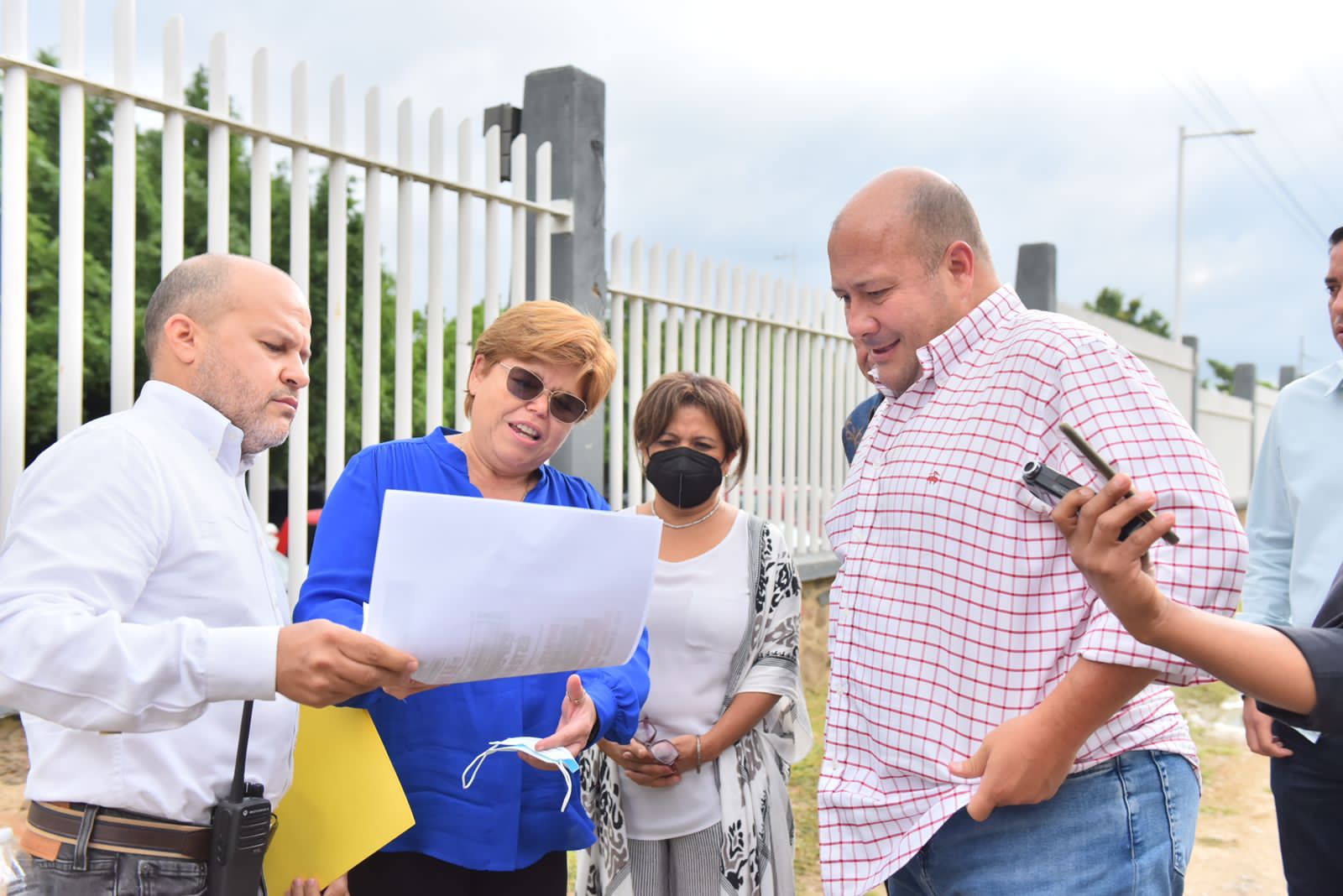 Directivos se manifestaron en visita de Gobernador de Jalisco