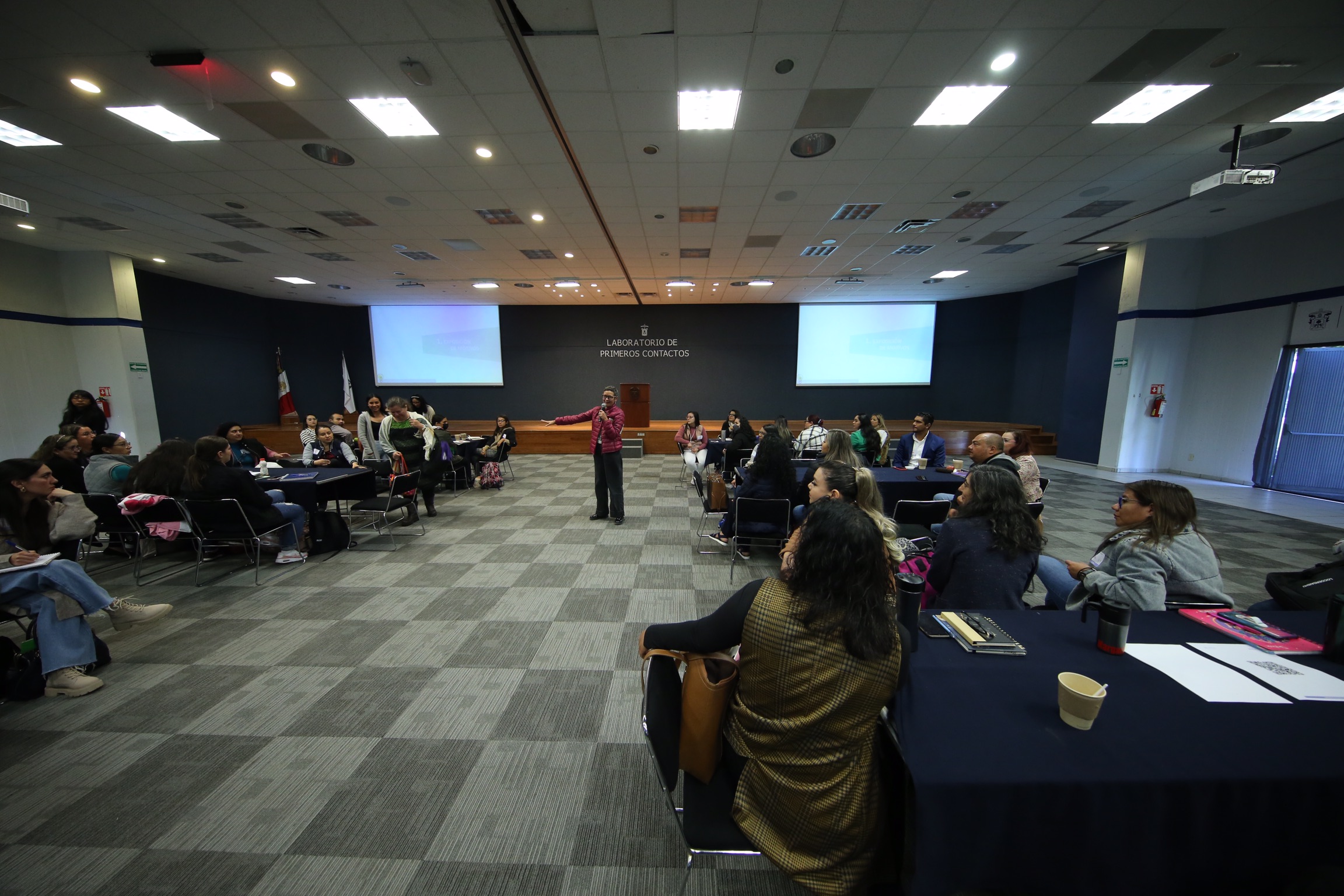 Participantes en Laboratorio de Primeros Contactos como parte del Protocolo para Prevenir, Atender, Sancionar y Erradicar la Violencia de Género