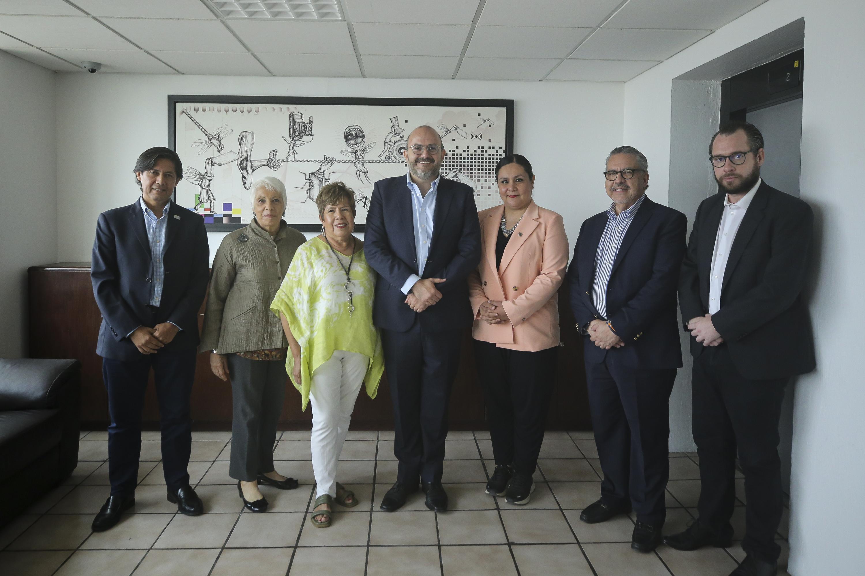 Autoridades del evento en rueda de prensa