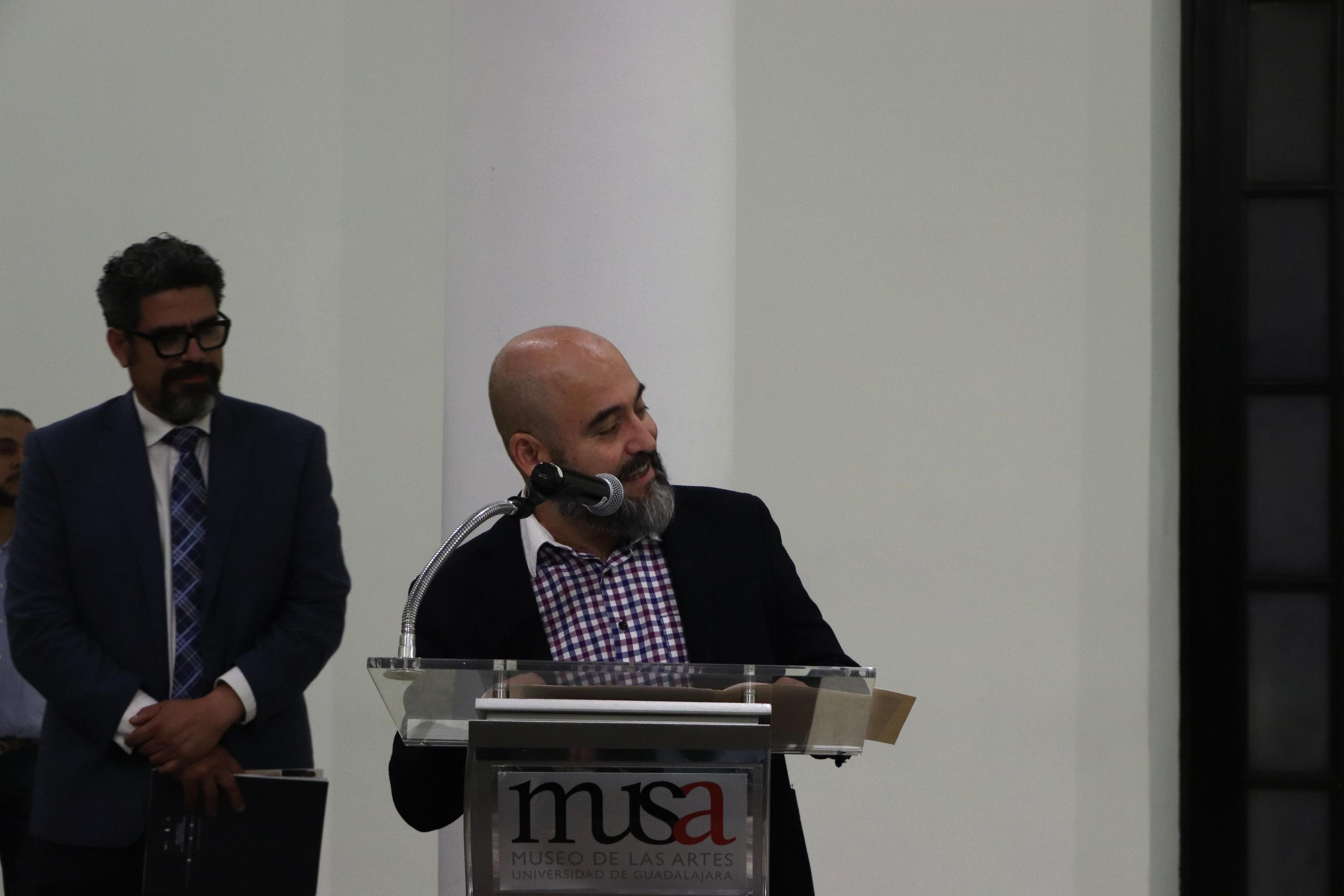 Autoridades del evento en inauguración