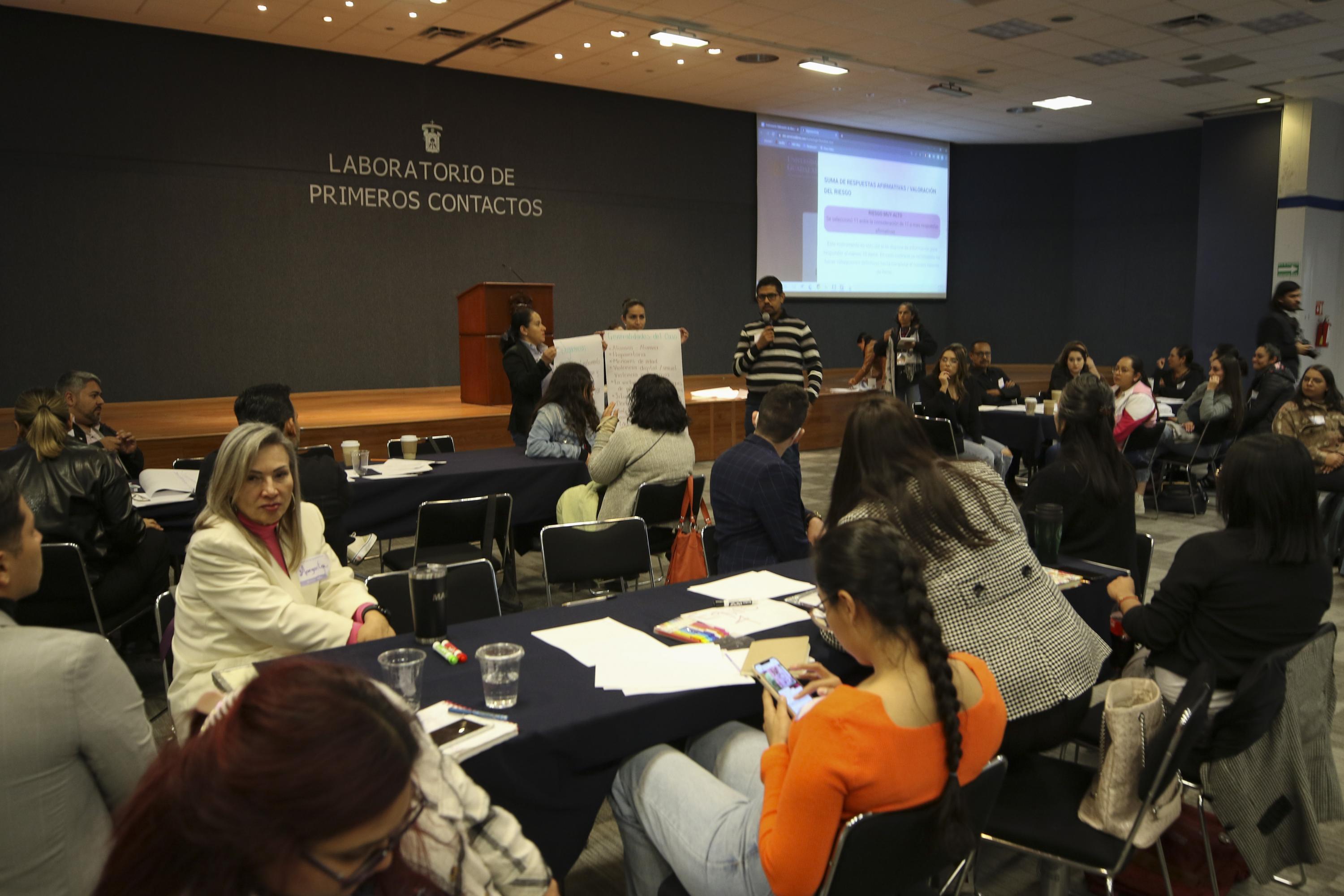 Participantes en evento