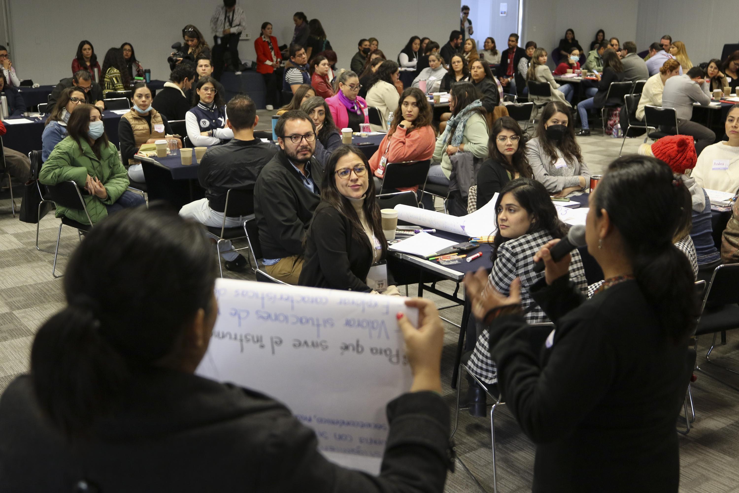 Participantes en evento