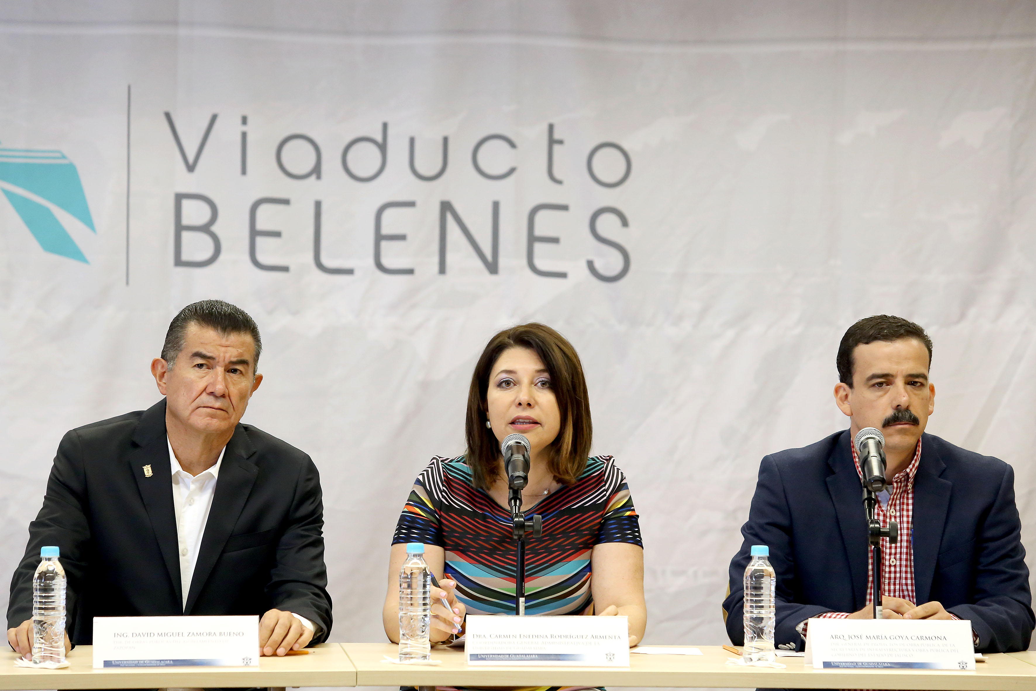 Autoridades presentan el proyecto Viaducto Belenes