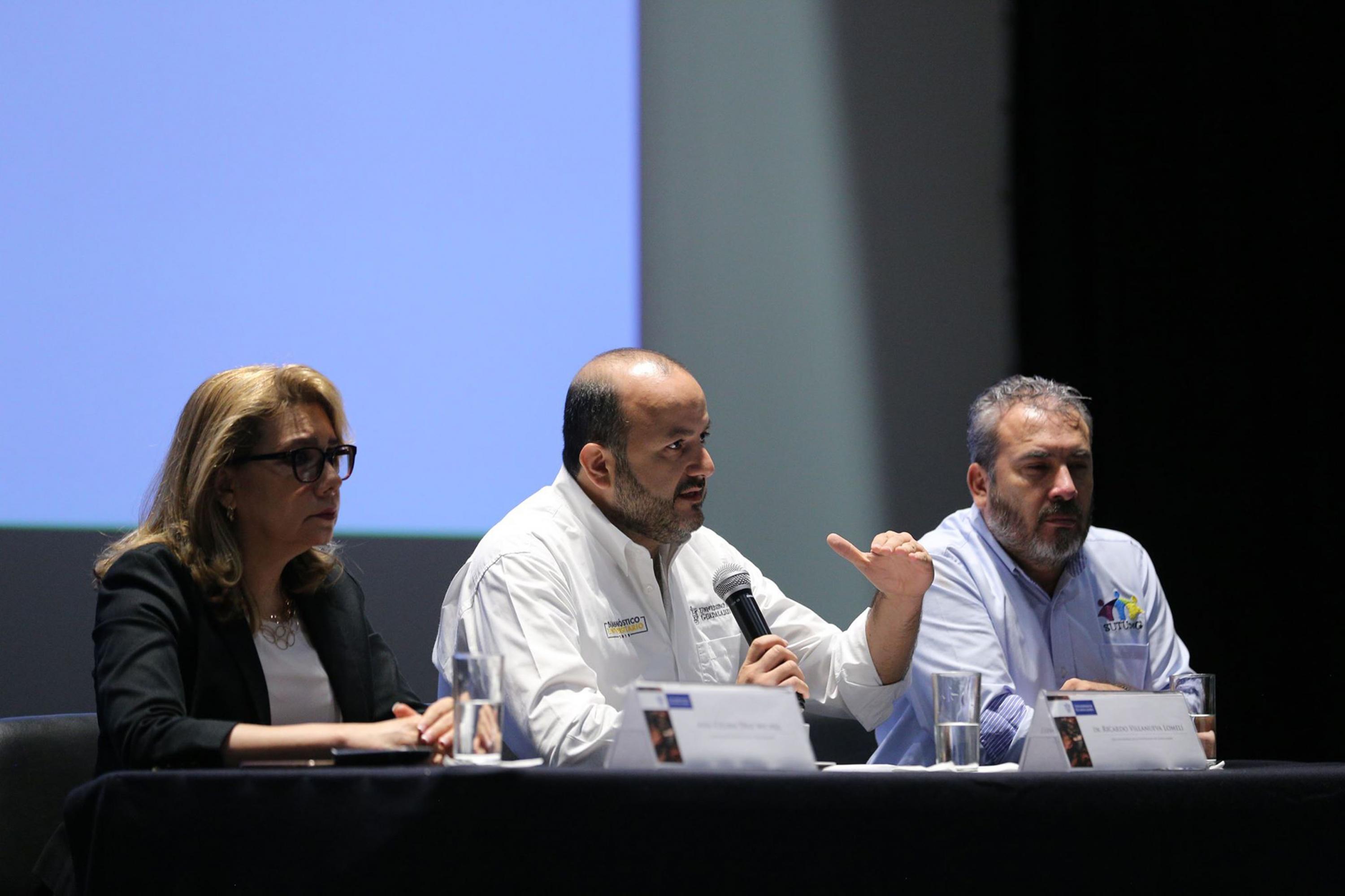 Autoridades del evento