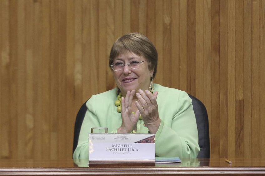 expresidenta de Chile Michelle Bachelet 