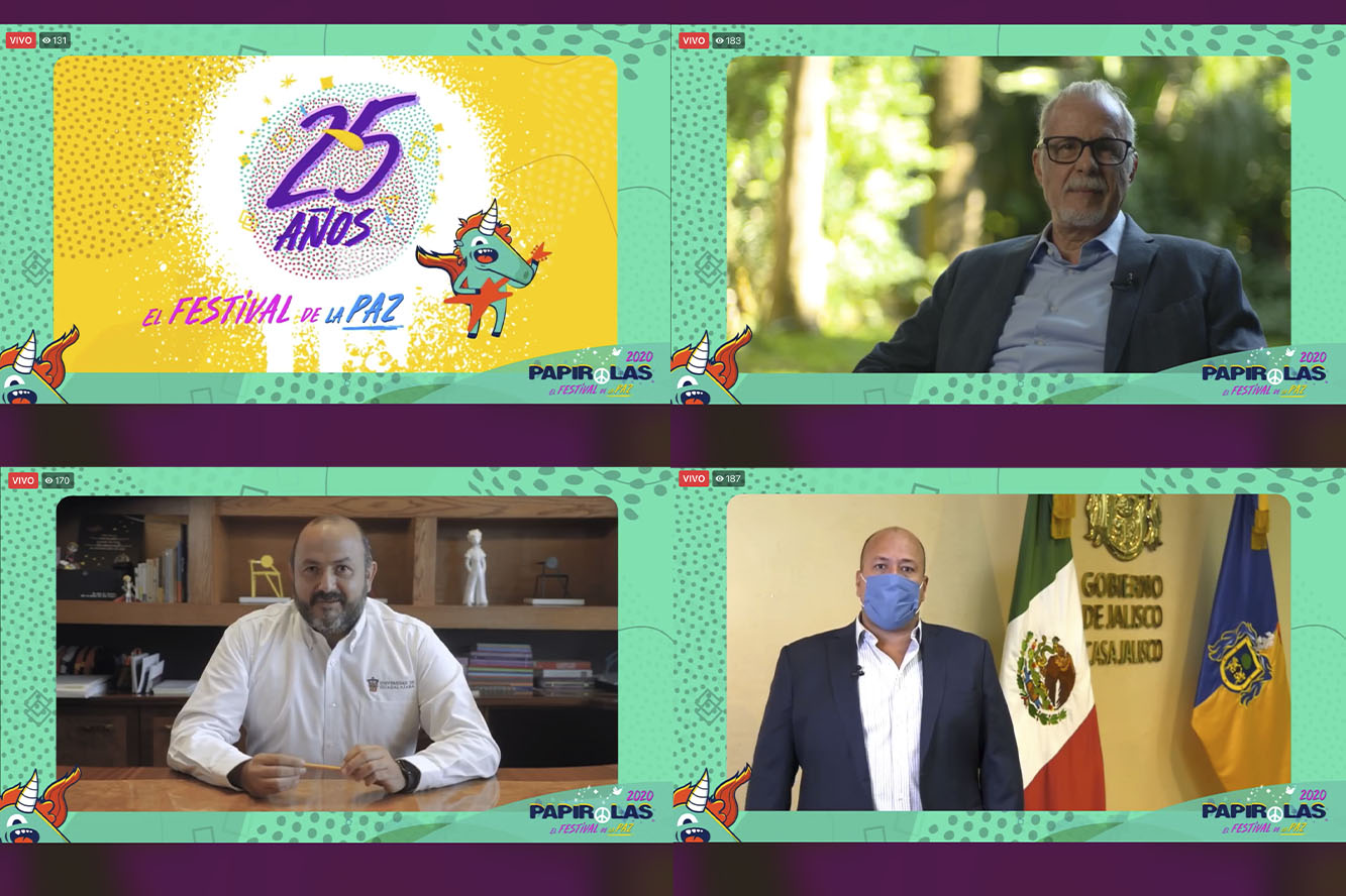 Captura de pantalla de la transmisión