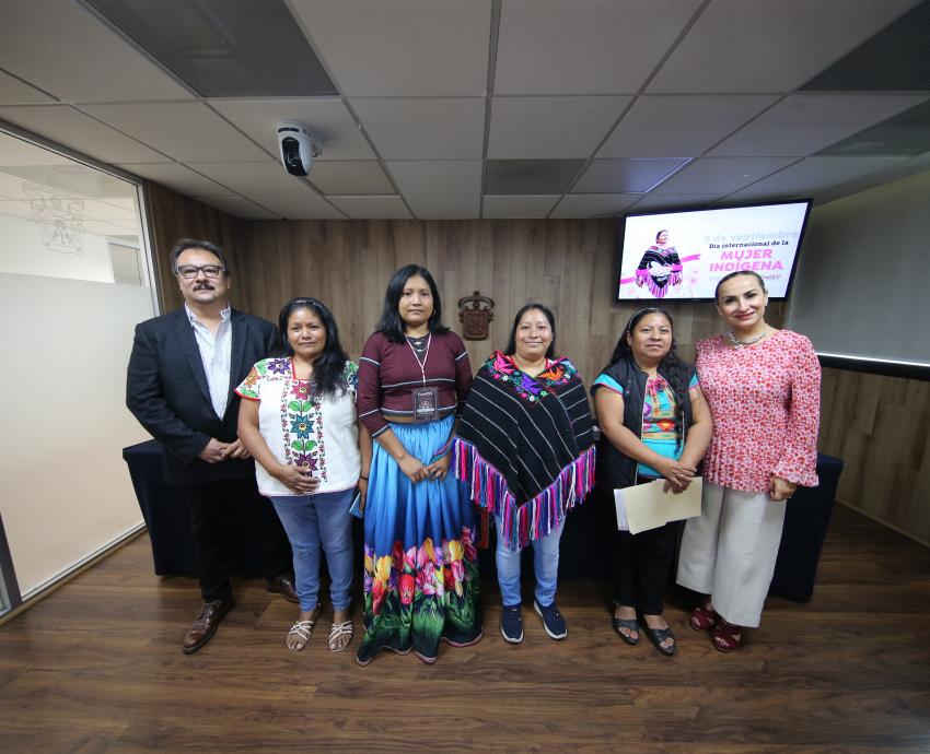 Autoridades del evento en rueda de prensa