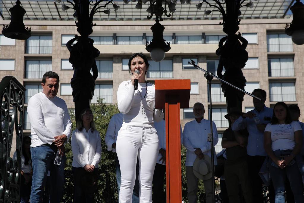 Participantes de marcha