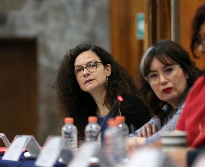 Autoridades del evento en presidium